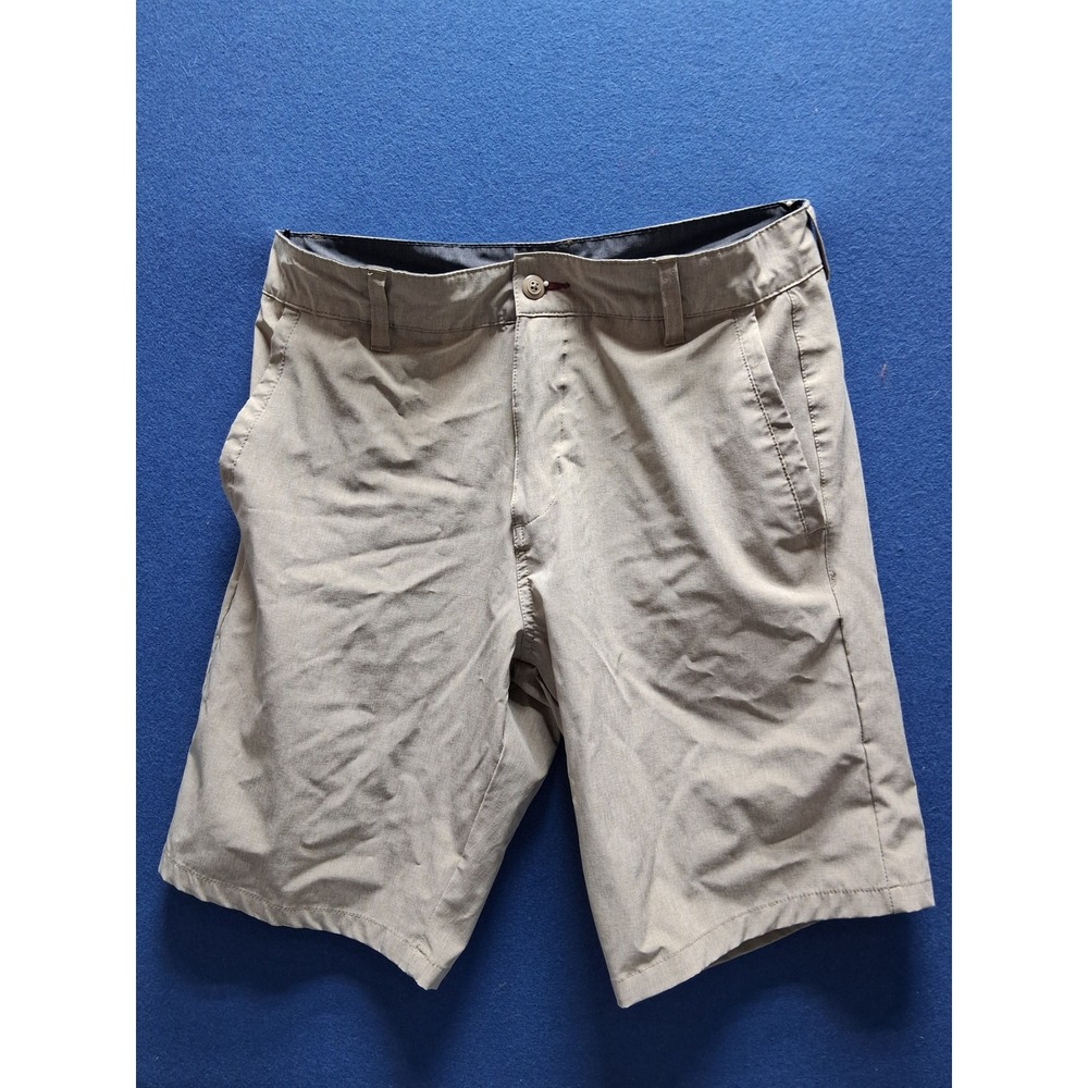Burnside Shorts‎ Tan Mens 33 Chino Style Lightweight Outdoor Activewear